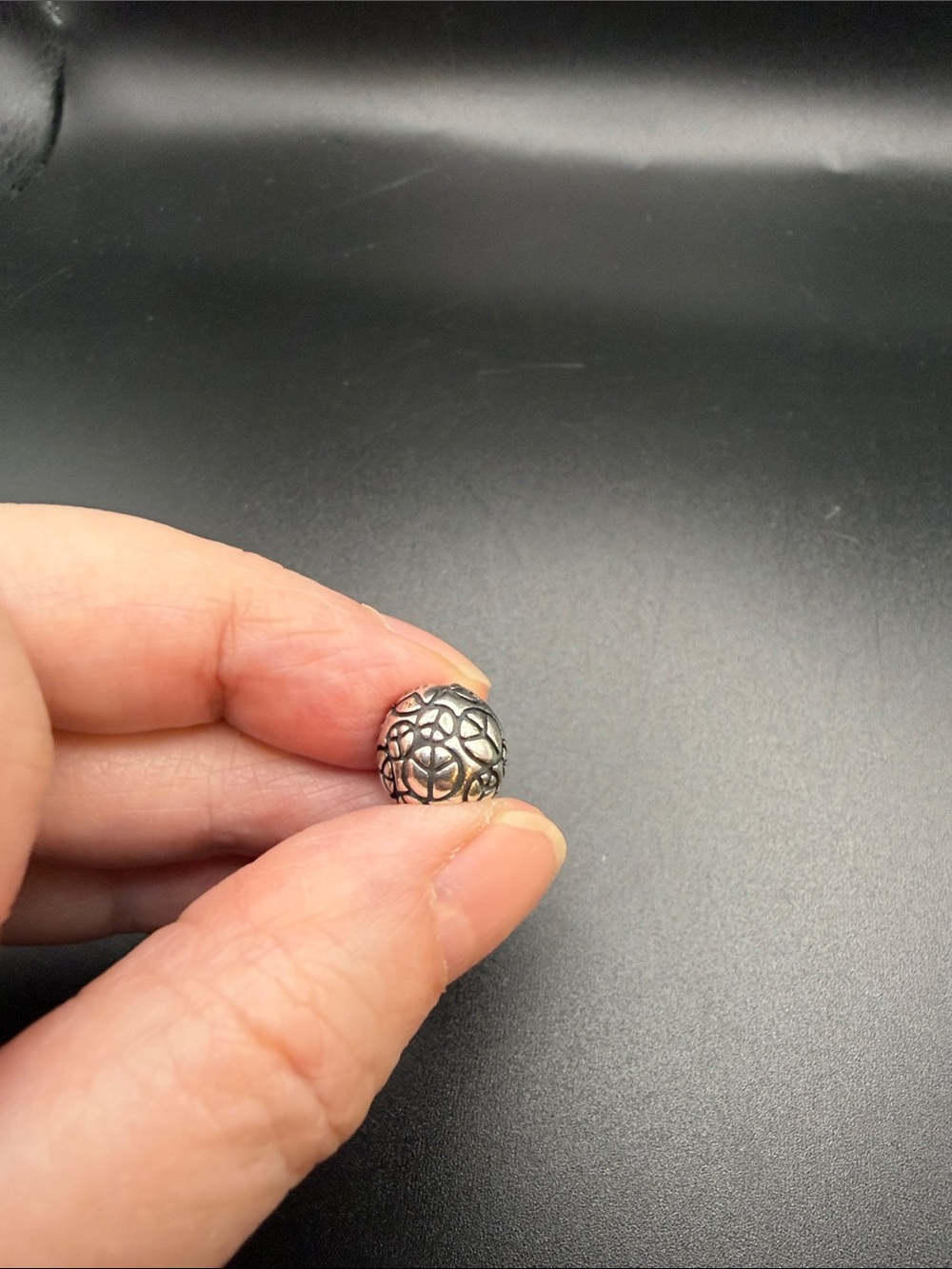 Retired Pandora World Peace Bead Charm